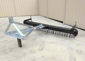 In Stock Now: Landscape rake with wheels 8ft