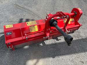 In Stock Now: Delmorino Centurion 1.86m Flail mower Ex Demo