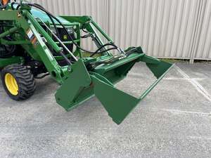 In Stock 5: 4 in 1 Bucket for John Deere Sub-compact Tractors 50"