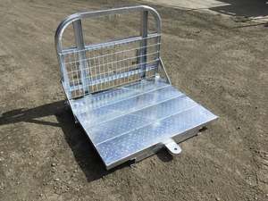 In Stock 5: Carry All Transport Tray with Tow Bar (Galvanised)
