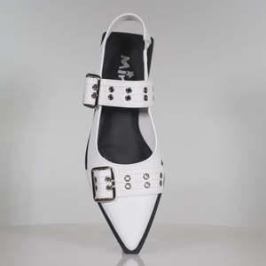 20 Off Minx Eos: Mor Shoes - White Nappa