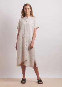 Neris: Divine Angles Dress - Sesame