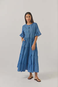 Tuesday Label: Bridie Dress-Gingham