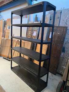 boxed: Villa Elm Bookshelf - Black