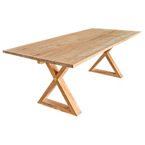 Clearance: Recycled Teak Dining Table - 2.8m