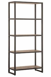 Country Style Rustic Bookcase