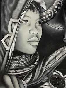 Original Art Pieces: African Tribal Women