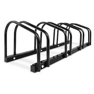 Sports And Fitness: Weisshorn 4 Bike Stand Floor Bicycle Storage Black