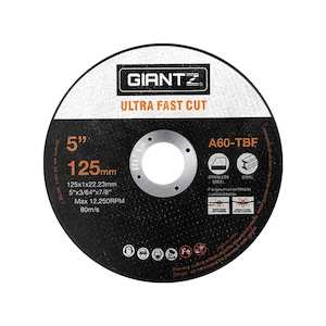 Utilities: Giantz 200-Piece Cutting Discs 5" 125mm Angle Grinder Thin Cut Off Wheel Metal