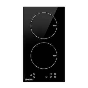 Appliances: Devanti Induction Cooktop 30cm Electric Stove Ceramic Cook Top Kitchen Cooker