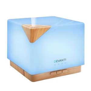 Appliances: DEVANTi Aroma Diffuser Air Humidifier Night Light 600ml