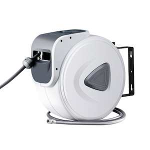 Home And Garden: Giantz Air Hose Reel 10m Retractable Rewind Swivel Wall Mount Compressor Garage