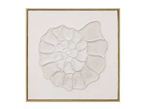 Clearance Furniture: Hand Painted Nautilus Shells