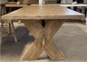 Recycled Elm Dining Table 2.4m