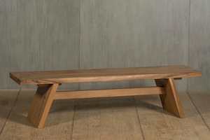 Clearance Furniture: Handmade Rustic Bench Seat 2.2m
