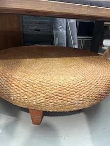 Clearance Furniture: XL Rattan Low Coffee Table