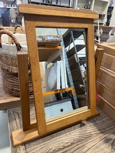 Clearance Furniture: Timber Dresser Mirror