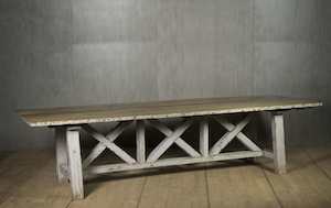 Clearance Furniture: Boatwood Dining Table 2.2m