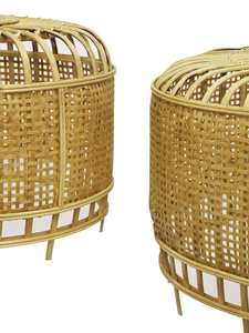 Clearance Furniture: Balinese Pendant Shade - 2pcs