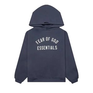Fear of God Essentials Fleece Hoodie Marine