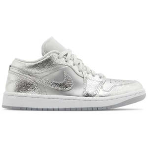 Jordan 1 Low: Jordan 1 Low SE Metallic Silver (W)