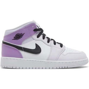 Jordan 1 Mid Barely Grape (GS)