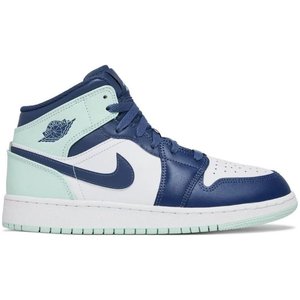Jordan 1 Mid: Jordan 1 Mid Blue Mint (GS)