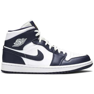 Jordan 1 Mid: Jordan 1 Mid White Obsidian