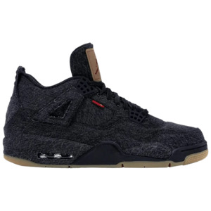 Jordan 4 Retro Levi's Black (Blank Tag)