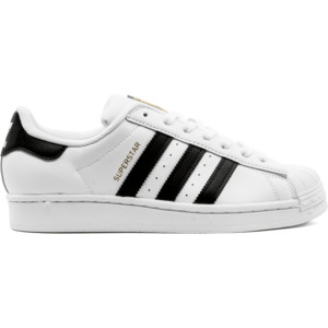 Adidas: Adidas Superstar Cloud White Core Black Gold (GS)