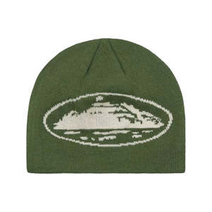 Corteiz Alcatraz Skully (Forest Green/Cream)