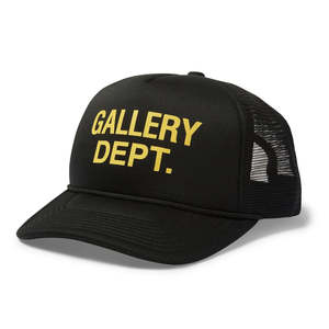 Headwear: Gallery Dept. Logo Trucker Hat Black