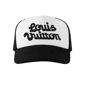 Headwear: Louis Vuitton by Tyler, the Creator Mesh Signature Cap Black