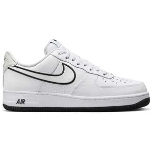 Nike Air Force 1: Nike Air Force 1 Low '07 Embroidered Swoosh White Black