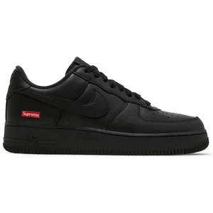 Nike Air Force 1: Supreme x Air Force 1 Low Box Logo - Black