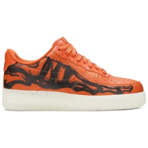 Nike Air Force 1: Nike Air Force 1 Low Orange Skeleton Halloween (2020)