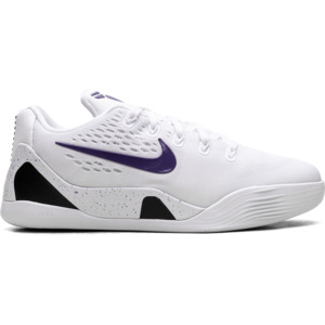 Nike Kobe: Nike Kobe 9 EM Low TB White Court Purple (GS)
