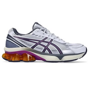 Asics: ASICS Gel-Kinetic Fluent White Truffle Grey