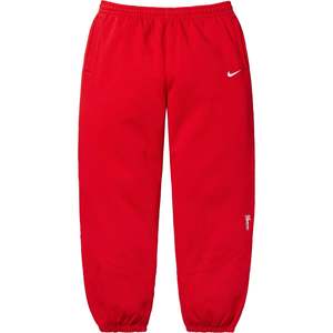 Supreme x Nike Sweatpant 'Red' (SS25)