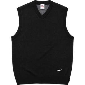 Supreme x Nike Sweater Vest 'Black' (SS25)