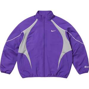 Nike Clothing: Supreme x Nike Track Jacket 'Purple' (SS25)
