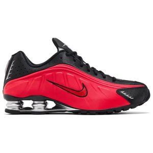 Allsneakers: Nike Shox R4 University Red Black Metallic Silver
