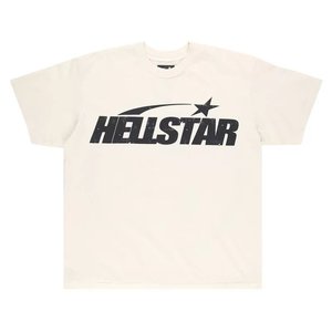 Hellstar Classic T-Shirt 'White/Black' (SS24) (Regular Print)