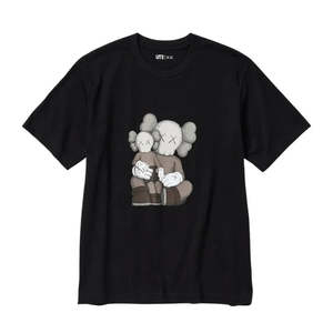 Kaws: KAWS x Uniqlo UT Graphic T-Shirt (US Sizing) (Black)