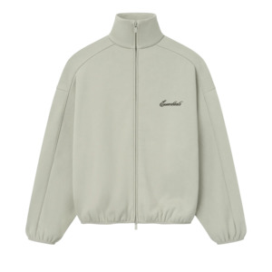 Fear of God Essentials Modern Piping Track Jacket Abbey Stone/ Abbey Stone