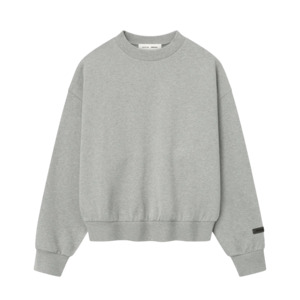 Fear of God Essentials Classic Fleece Crewneck Concrete Heather