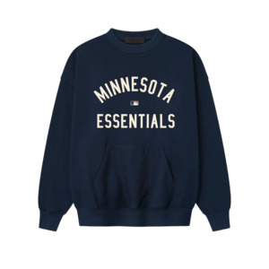 Fear Of God Essentials: Fear of God Essentials Twins Sport Crewneck Midnight Navy