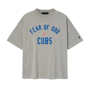 Fear of God Essentials Cubs 90s Tee Concrete Heather