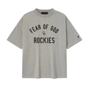 Fear Of God Essentials: Fear of God Essentials Rockies 90s Tee Concrete Heather