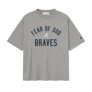Fear of God Essentials Braves 90s Tee Dark Heather